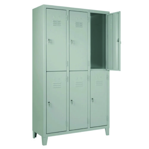 Armadio spogliatoio 6 posti sovrapposti