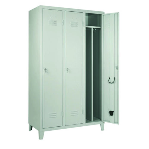 Armadio spogliatoio con divisoria 3 posti
