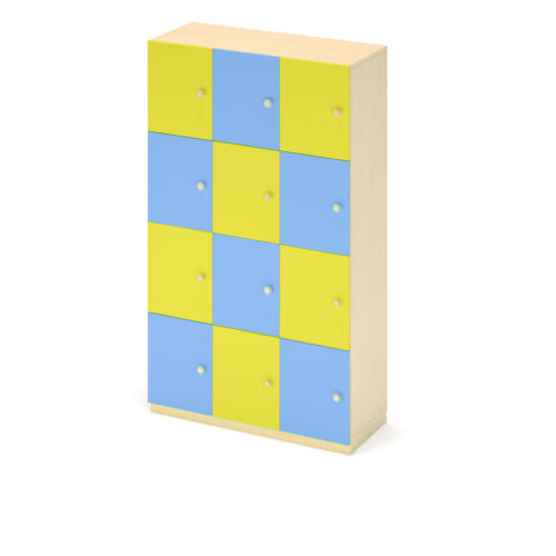 Mobile spogliatoio 12 ante