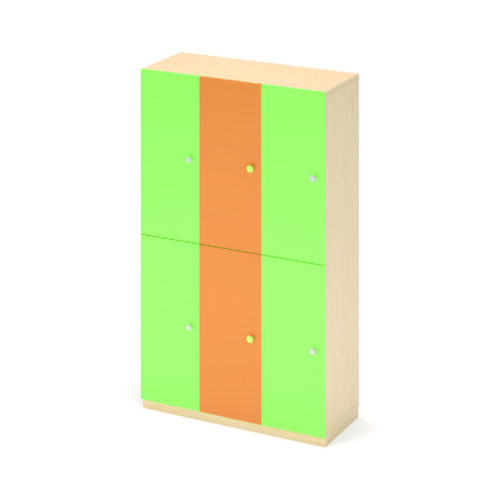 Mobile spogliatoio 6 ante