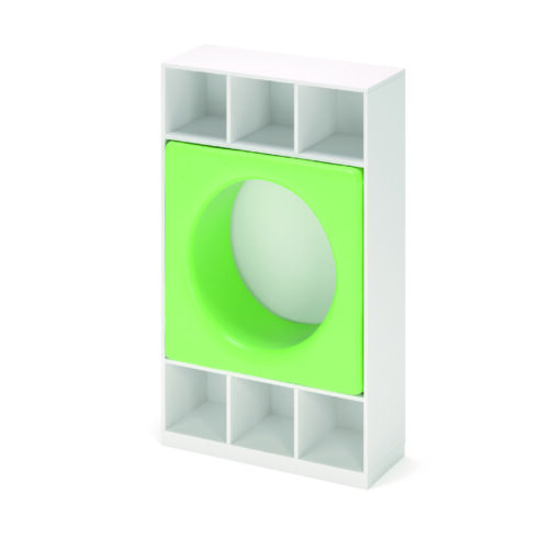 Mobile tunnel lettura e relax e 6 vani a giorno