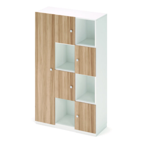 Mobile wood 5 ante e 4 vani a giorno