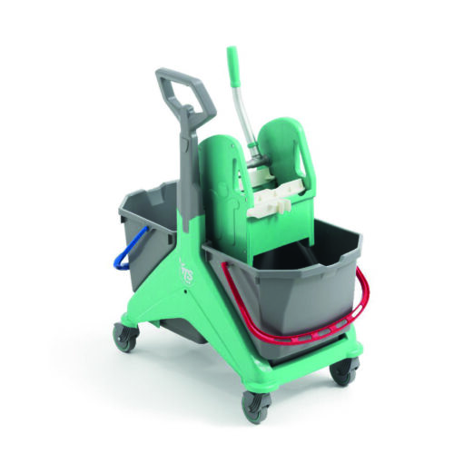 Carrello pulizia 2 secchi