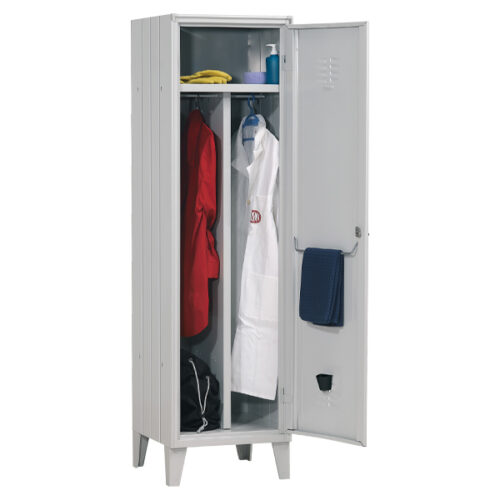 ARMADIO SPOGLIATOIO CON DIVISORIA 1 POSTO