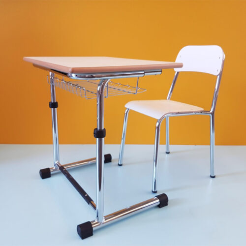 Banco regolabile mono-colonna