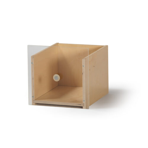 CASSETTO ESTRAIBILE CON FRONTALE TRASPARENTE