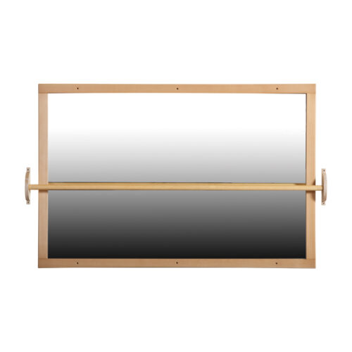 CORRIMANO IN LEGNO PER SPECCHIO