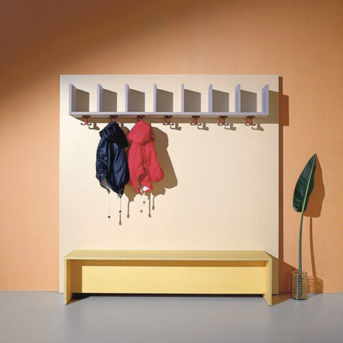 PANCA SPOGLIATOIO PANNELLO