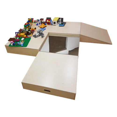 PEDANA PAESAGGIO CON SCIVOLO