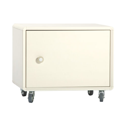 PICCOLO CONTENITORE TONDA 1 ANTA SU RUOTA