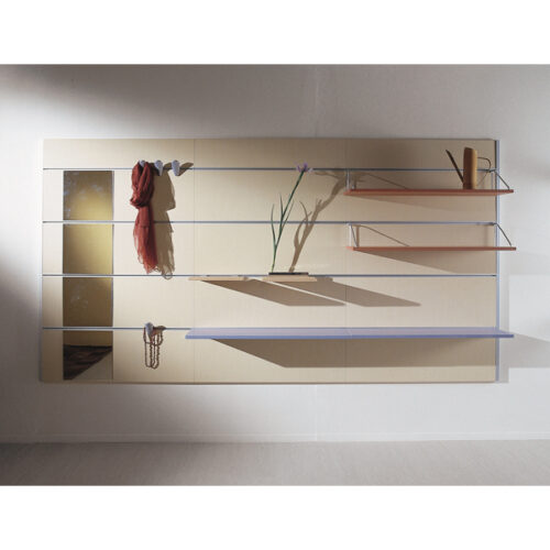 SCAFFALATURA A MURO MODULO PANNELLO