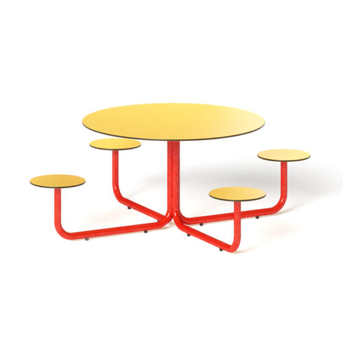 Tavolo Tondo con Sedute