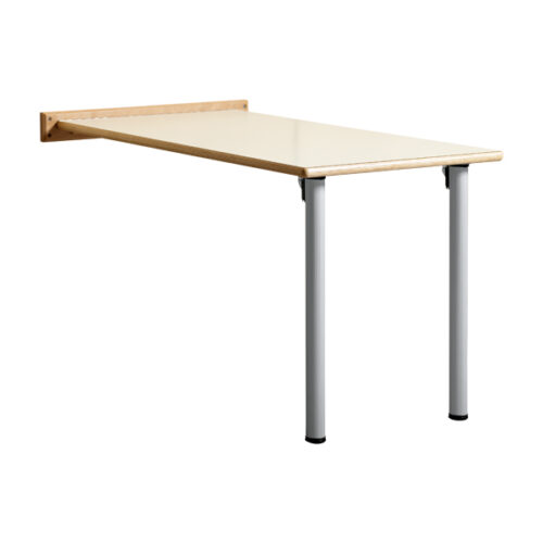 TAVOLO A RIBALTA RETTANGOLARE PIEDI METALLO